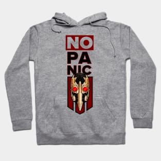 No panic > Plague Doctor steampunk gas mask Hoodie